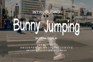 Bunny Jumping Font Download