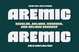 Aremic - Bold Display Font Download