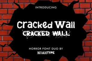 Cracked Wall Font Download