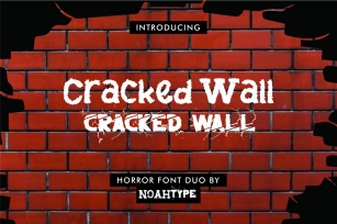 Cracked Wall Roots Font Download