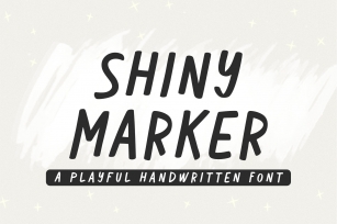 Shiny Marker Font Download