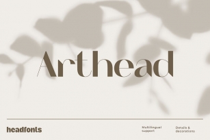 Arthead Modern Sans Serif Font Download