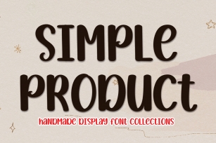 Simple Product Font Download