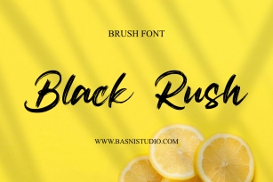 Blackrush Font Download