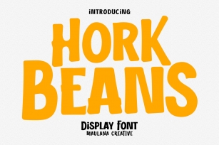 Hork Beans Font Download