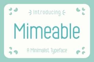 Mimeable Font Font Download