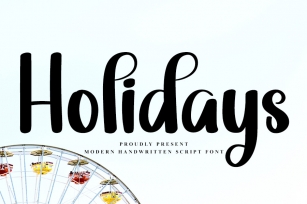 Holidays Font Download