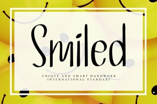 Smiled Font Download