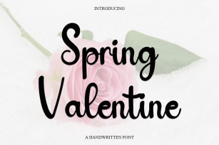 Spring Valentine Font Download