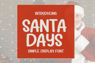 Santa Days Font Download