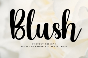 Blush Font Download