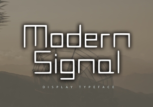 Modern Signal Font Download