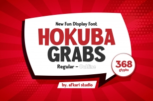 Hokuba Grabs Font Download