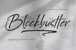 Blockbustter Font Download