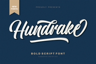 Hundrake Font Download