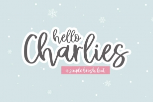 Hello Charlies Font Download
