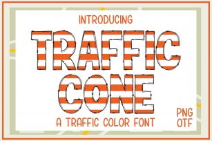 Traffic Cone Font Download