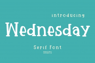 Wednesday Font Download
