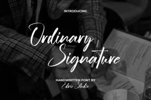 Ordinary S Font Download