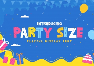 Party Size Font Download