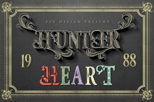 Hunter Heart Font Download