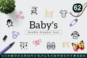 Baby's Dingbat Font Download