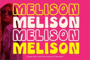 Melison - Retro Font Font Download