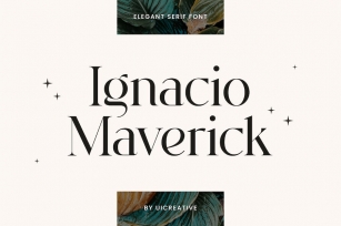 Ignacio Maverick Elegant Serif Font Font Download