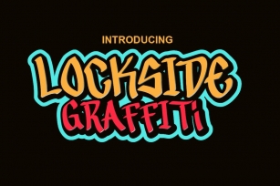 Lockside Graffiti Display Font Font Download