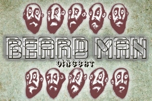 Beard Man Font Download