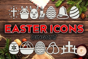 Easter Icons Font Download