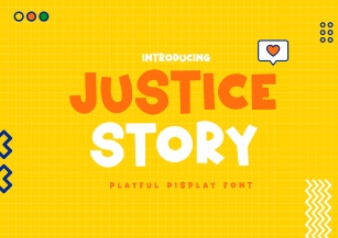 Justice Story Font Download