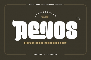 AENOS Font Download