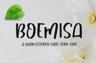 Boemisa - Display Font Font Download