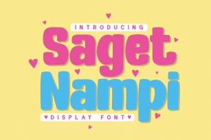 Saget Nampi Font Download