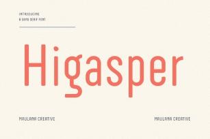Higasper Clean Sans Font Font Download