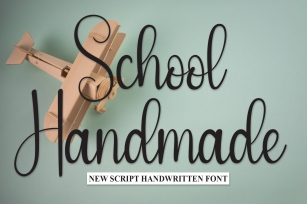 School Handmade Font Download