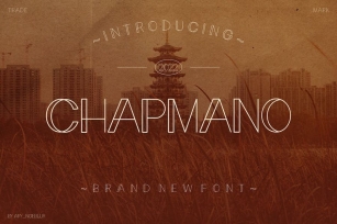 Chapmano Font Font Download