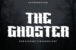 The Ghoster Font Font Download