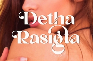 Detha Rasigta sans serif Font Download