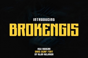 Brokengis Font Font Download