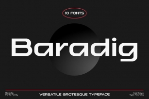 Baradig Font Download