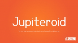 Jupiteroid Font Download