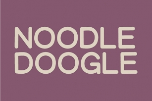 Noodle Doogle Font Download