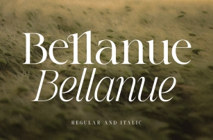 Bellanue Font Download