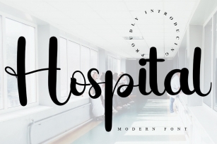 Hospital Font Download