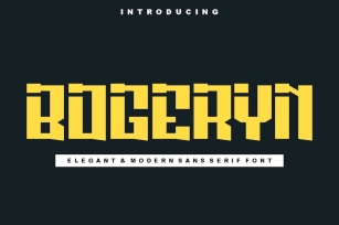 Bogeryn Font Font Download