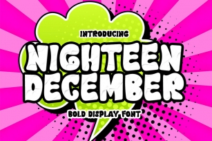 Nighteen December Font Download