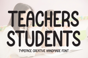 Teachers Students Font Download