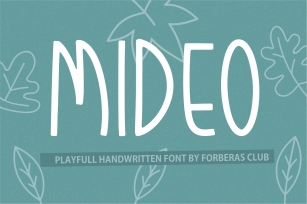 Mideo Font Download